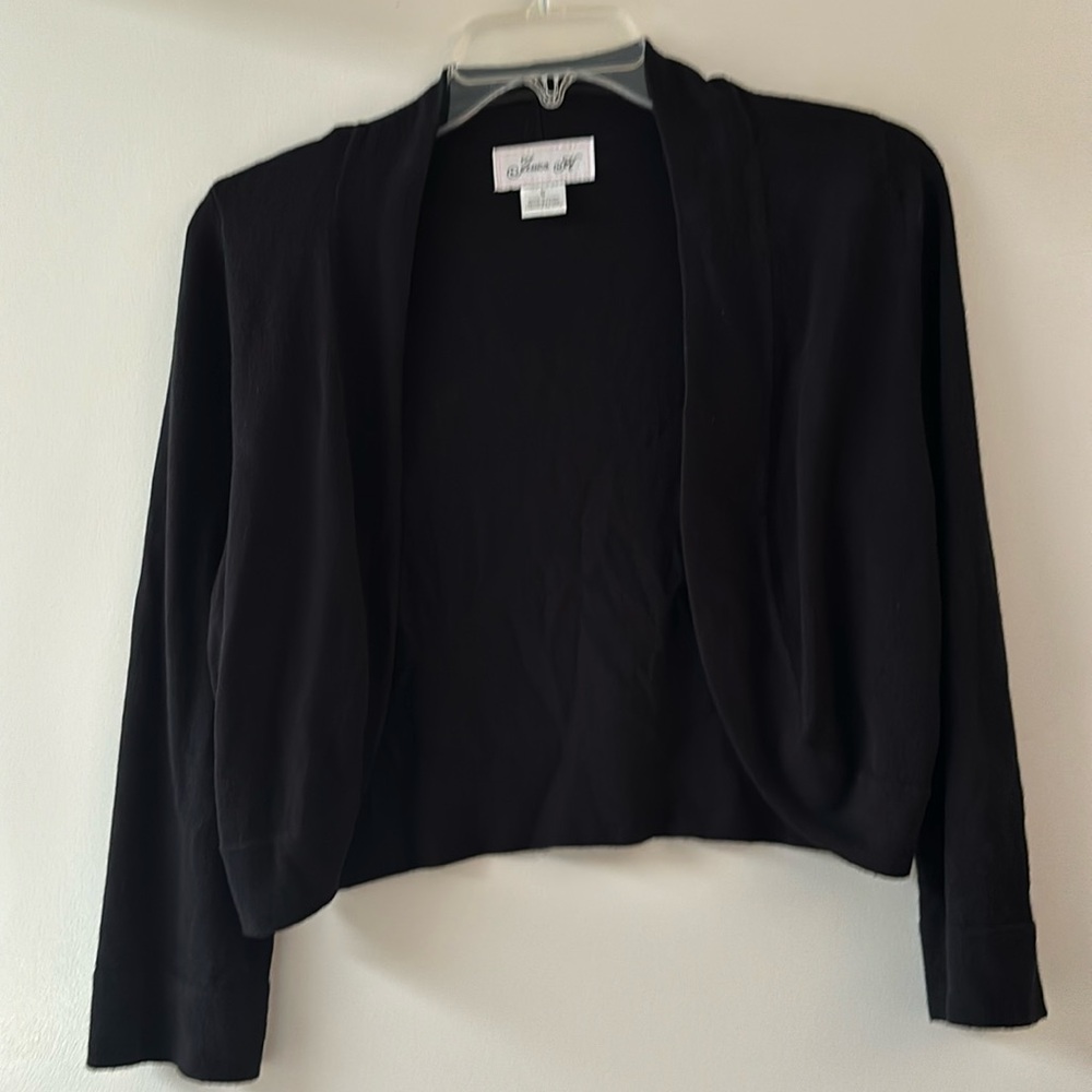 Black sweater shrug size s